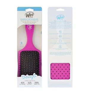 Wet Brush Paddle Detangler szczotka do włosów różowa