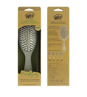 Wet Brush Go Green Treatment & Shine Brush szczotka do włosów Charcoal