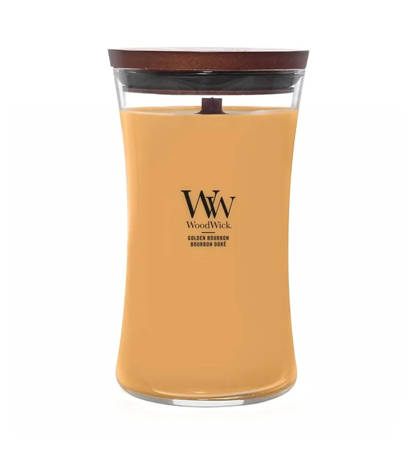 Golden Bourbon świeca zapachowa z drewnianym knotem 609,5 g