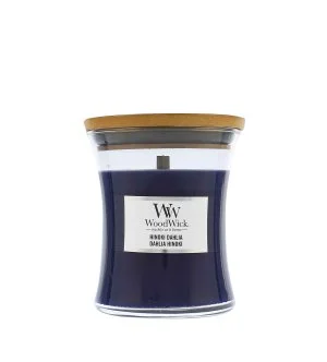 WoodWick Hinoki Dahlia świeca zapachowa z drewnianym knotem 275 g