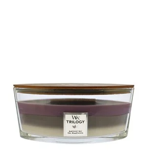WoodWick Trilogy Amethyst Sky świeca zapachowa z drewnianym knotem 453,6 g