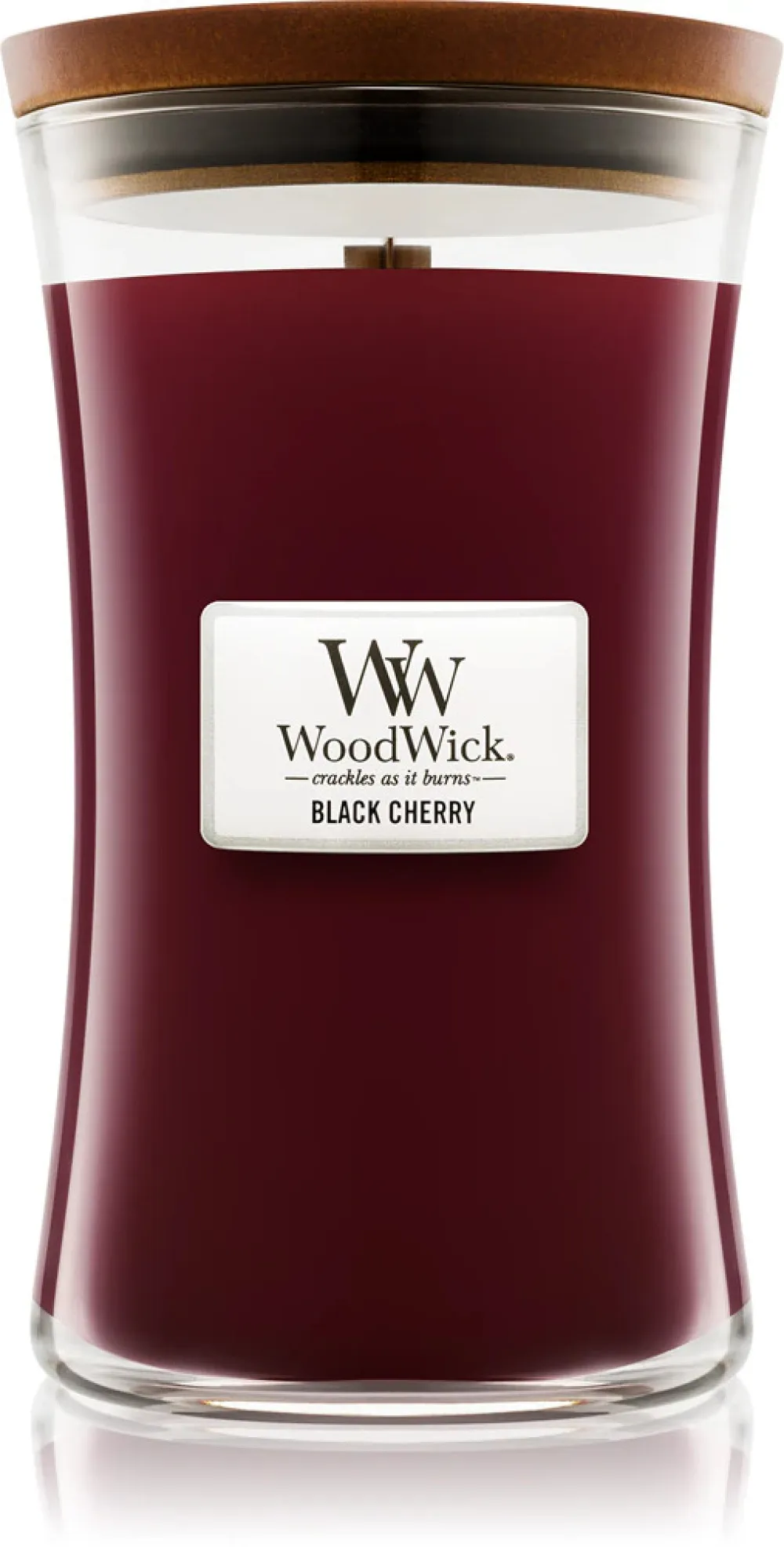 Black Cherry świeca zapachowa z drewnianym knotem 275 g