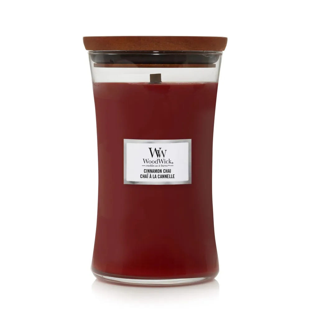 Cinnamon Chai świeca zapachowa z drewnianym knotem 609,5 g
