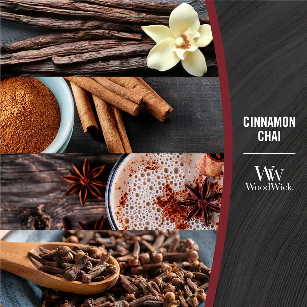Cinnamon Chai świeca zapachowa z drewnianym knotem 609,5 g