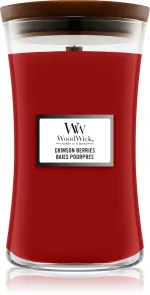 Crimson Berries świeca zapachowa z drewnianym knotem 275 g