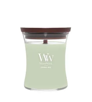 WoodWick Ethereal Haze świeca zapachowa z drewnianym knotem 275 g