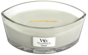 WoodWick Fireside świeca zapachowa z drewnianym knotem 453,6 g