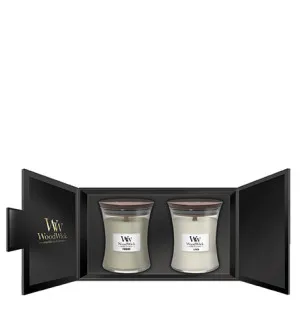 Zestaw prezentowy WoodWick Fireside, Linen