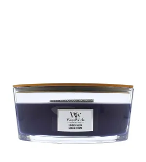 WoodWick Hinoki Dahlia pachnąca świeca z drewnianym knotem 453,6 g