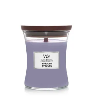 Woodwick Hypnoflora pachnąca świeca z drewnianym knotem 275 g