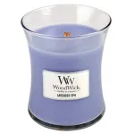 Świeca zapachowa WoodWick Lavender Spa z drewnianym knotem 275 g