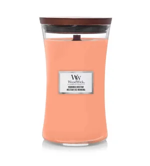 WoodWick Manuka Nectar świeca zapachowa z drewnianym knotem 609,5 g