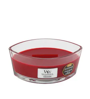 WoodWick Pomegranate pachnąca świeca z drewnianym knotem 453,6 g