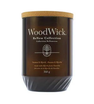 WoodWick ReNew Incense & Myrrh świeca duża 368 g