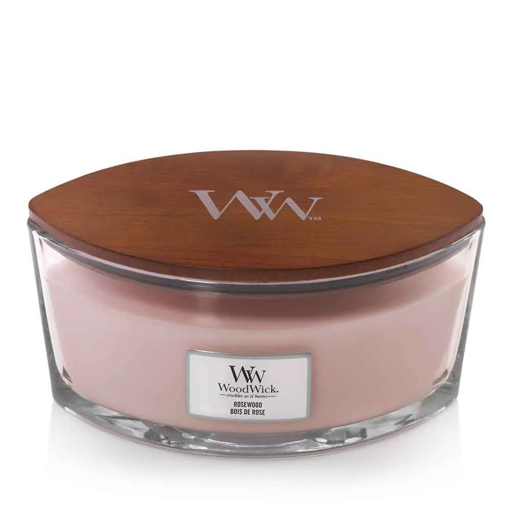 Rosewood świeca zapachowa z drewnianym knotem 275 g