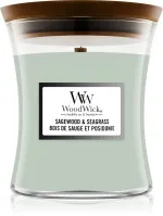 Sagewood & Seagrass świeca zapachowa z drewnianym knotem 275 g