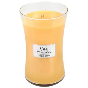 WoodWick Seaside Mimosa świeca zapachowa z drewnianym knotem 609,5 g