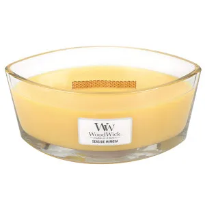 WoodWick Seaside Mimosa świeca zapachowa z drewnianym knotem 453,6 g