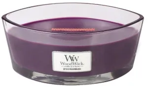 WoodWick Spiced Blackberry świeca zapachowa z drewnianym knotem 453,6 g