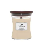 Świeca zapachowa WoodWick Vanilla Bean z drewnianym knotem 275 g