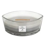 WoodWick Warm Woods świeca zapachowa z drewnianym knotem 453,6 g