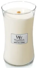 White Tea & Jasmine świeca zapachowa z drewnianym knotem 609,5 g