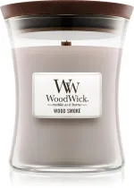 Wood Smoke pachnąca świeca z drewnianym knotem 275 g
