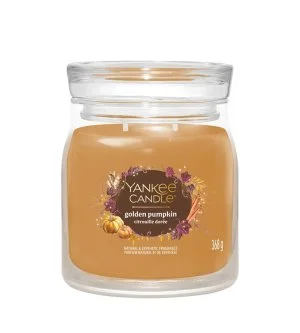 Yankee Candle Pumpkin Cinnamon Swirl świeca Signature średnia 368 g