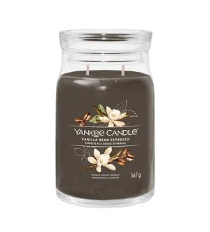 Yankee Candle Signature Vanilla Bean Espresso świeca zapachowa 567 g