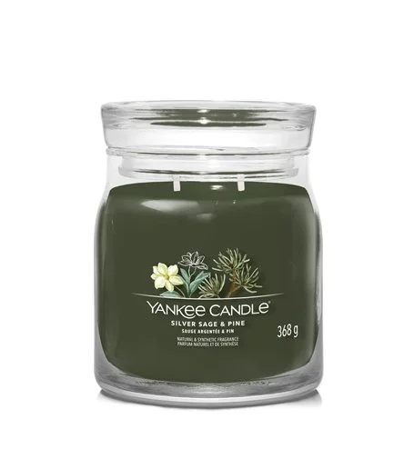 Silver Sage & Pine świeca zapachowa średnia 368 g