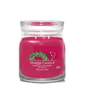 Yankee Candle Sparkling Winterberry świeca Signature średnia 368 g