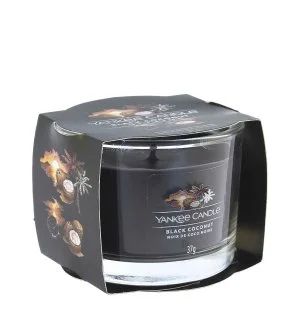 Yankee Candle Black Coconut świeca wotywna w szkle 37 g