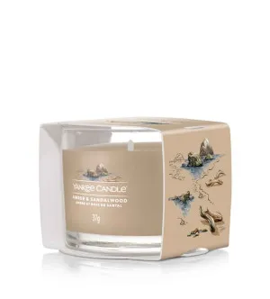 Yankee Candle Amber & Sandalwood świeczka zapachowa w szkle 37 g