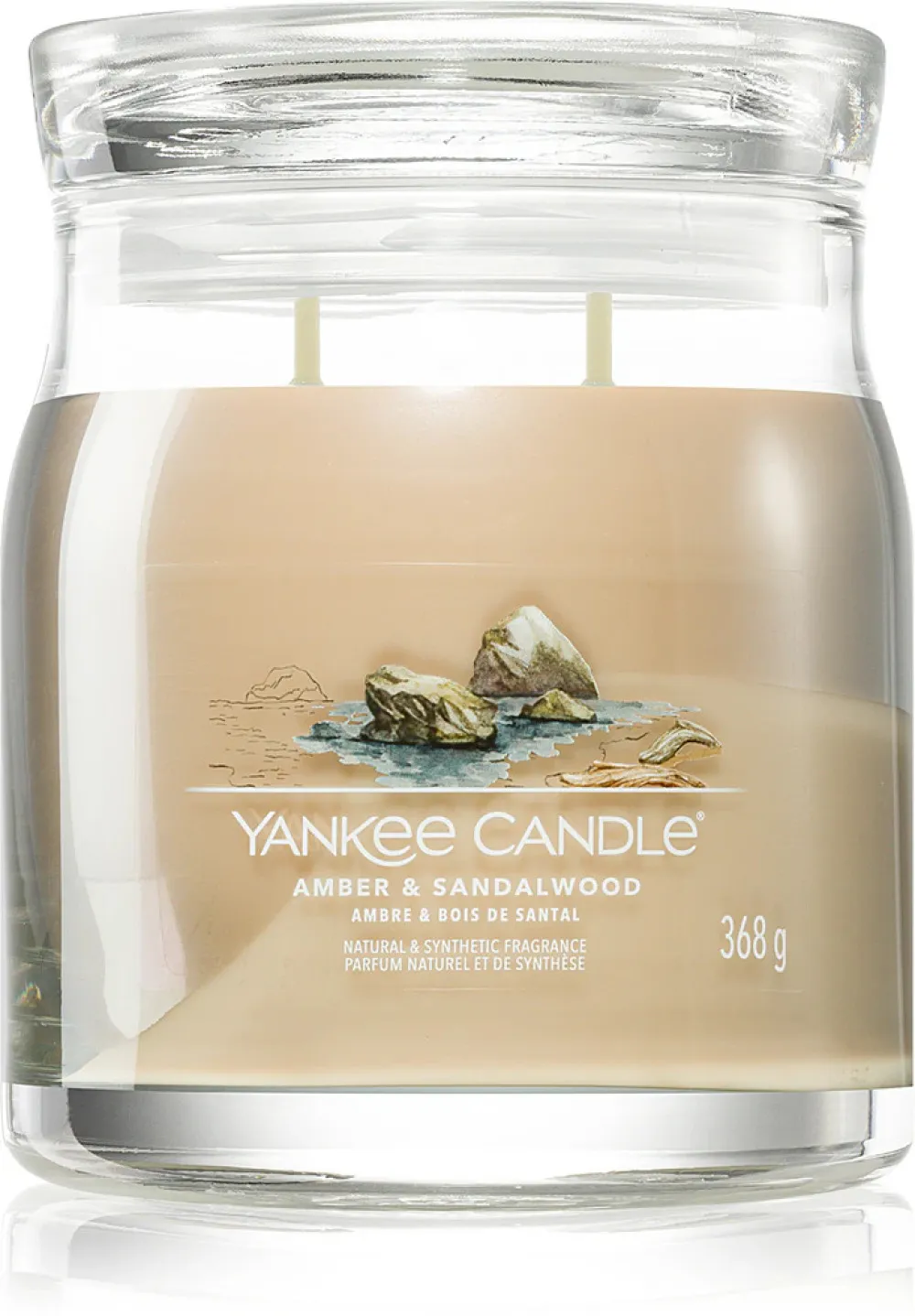 Amber & Sandalwood signature świeca duża 567 g