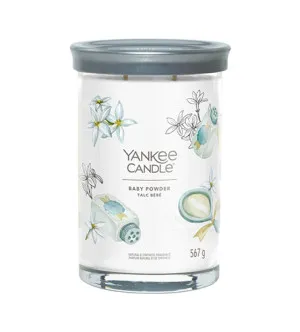 Yankee Candle Baby Powder signature tumbler duży 567 g