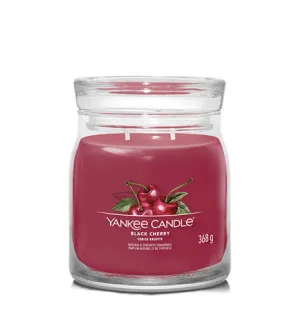 Yankee Candle Black Cherry signature świeca średnia 368 g