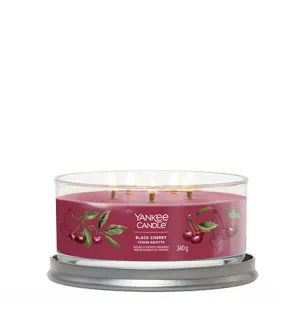 Yankee Candle Black Cherry signature tumbler 5 knotów 340 g