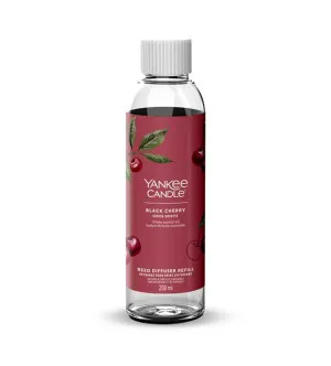 Yankee Candle Black Cherry wkład do dyfuzora zapachowego 200 ml