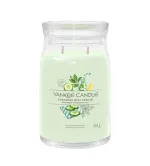 Yankee Candle Cucumber Mint Cooler Signature świeca duża 567 g