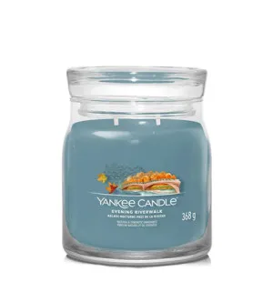 Yankee Candle Evening Riverwalk Signature świeca średnia 368 g