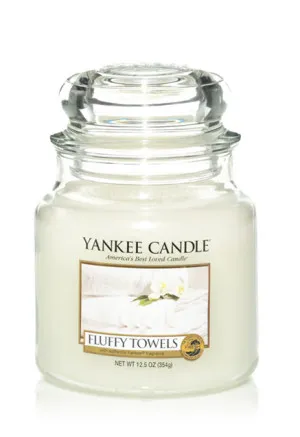 Świeca zapachowa Yankee Candle Fluffy Towels 411 g