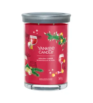 Yankee Candle Holiday Cheer signature tumbler duży 567 g