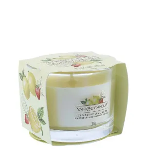 Yankee Candle Iced Berry Lemonade świeca votivna w szkle 37 g