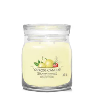 Yankee Candle Iced Berry Lemonade signature świeca średnia 368 g
