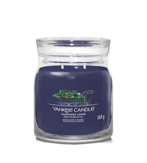 Yankee Candle Lakefront Lodge signature świeca średnia 368 g