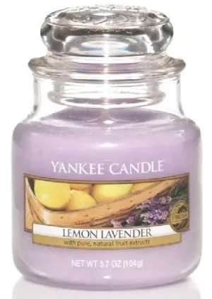 Yankee Candle Lemon Lavender świeca zapachowa 104 g