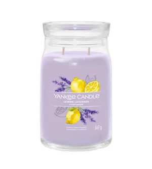 Yankee Candle Lemon Lavender świeca zapachowa duża 567 g