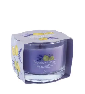 Yankee Candle Lemon Lavender świeca votywna w szkle 37 g
