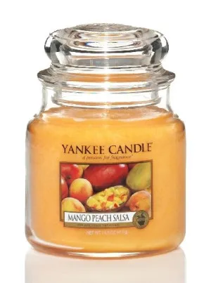 Yankee Candle Mango Peach Salsa świeca zapachowa 411 g