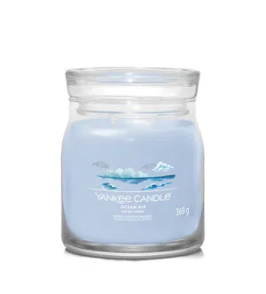 Yankee Candle Ocean Air signature świeca średnia 368 g